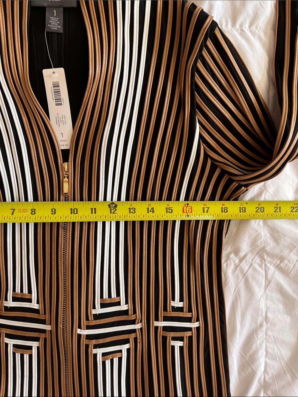 Unique Chico’s Jacket VINTAGE - Picture 11 of 11
